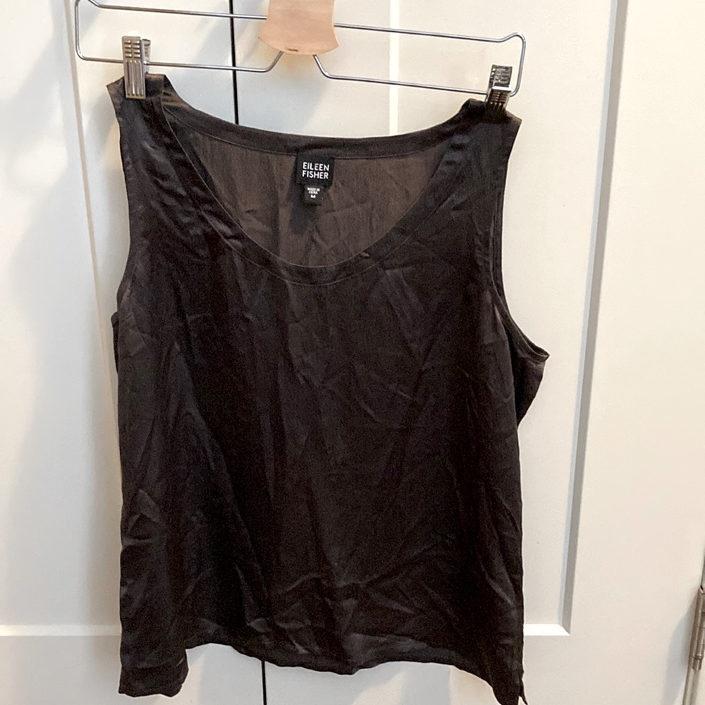 Eileen Fisher Textured Silk Top